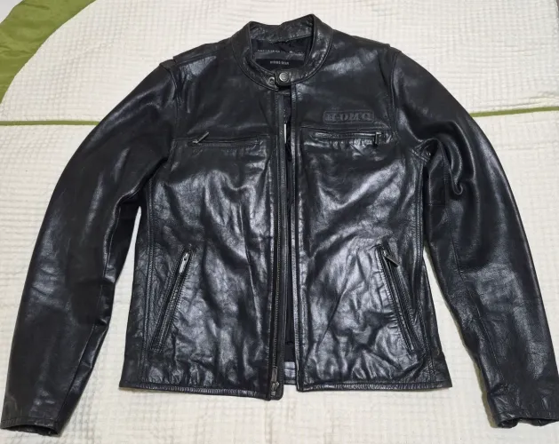 Jaqueta Harley Davidson Vintage #1 Black Label couro