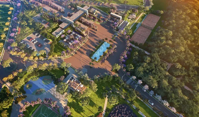 Lote em Condomínio fechado - Parqville Quaresmeira