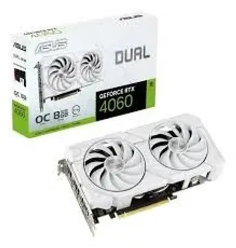 RTX 4060 ASUS WHITE ( RARO )