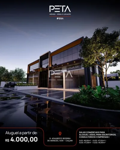Salas Comerciais, Caçari - Boa Vista