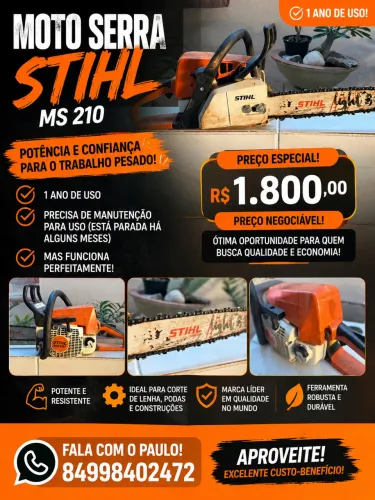 Moto serra still