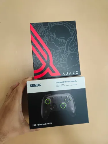 Kit Gamer: Mouse sem fio + Controle 8BitDo 