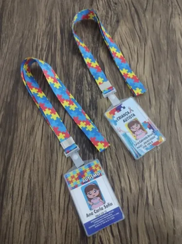 Cracha Autismo - Kit completo + brinde