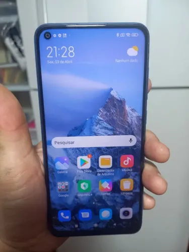 Xiaomi Redmi Note 9, 128GB e6GB de RAM. ACEITO TROCAR POR UM CELULAR BASICO DE 32GB OU 64G