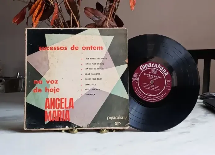 LP Vinil 10" / Angela Maria / Sucessos de Ontem na Voz de Hoje (1956)
