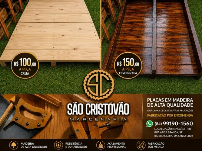 Placas de deck fabricação por encomenda 