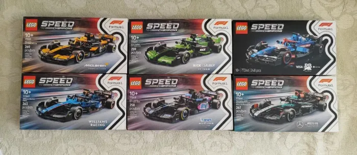 Coleção Lego Speed Champions F1