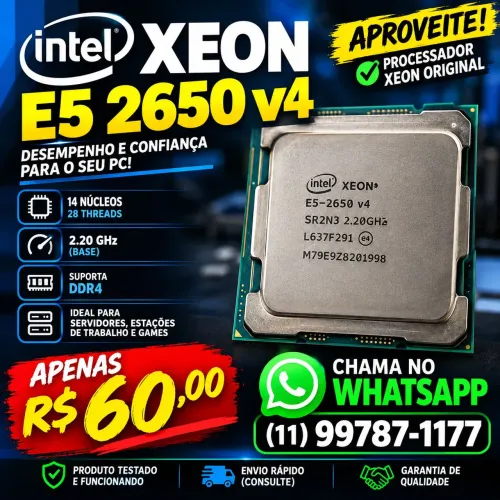 Processador Xeon E5 2650-V4