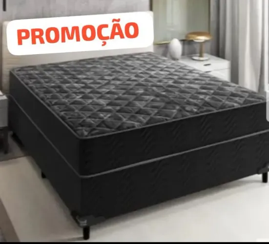 Cama box casal bem macia e confortável entrega grátis