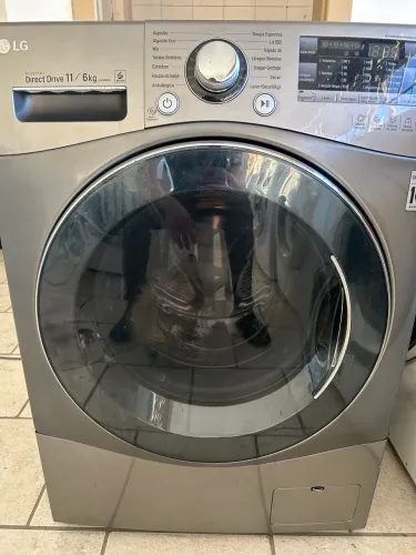 Lava e seca LG 11 kg grafite 