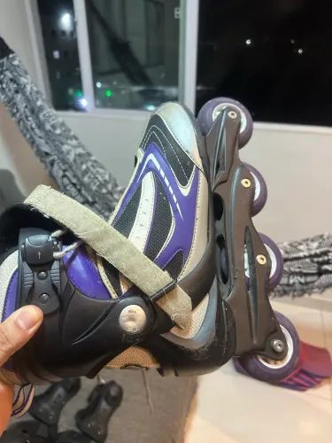 Patins Traxart Rolling Star  - 80mm e kit de segurança completo