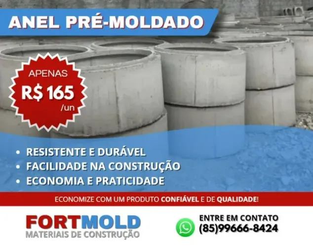 ANEL PRÉ-MOLDADO