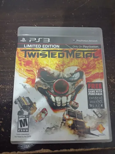 Twisted Metal ps3 edição limitada
