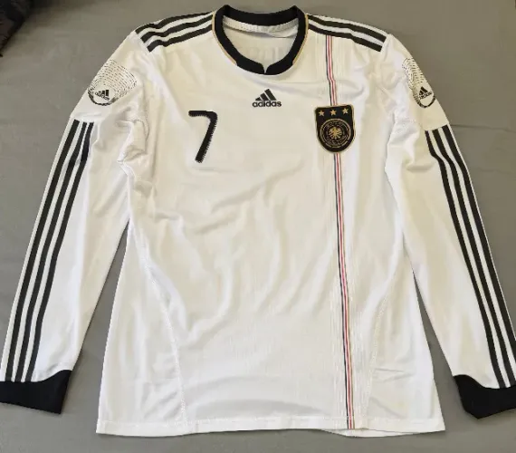 Camisa Alemanha DE JOGO Adidas Formotion Manga Longa Schweinsteiger 7 Tam. GG