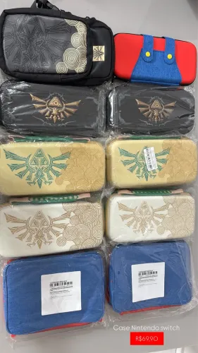 Cases Nintendo switch promoção 