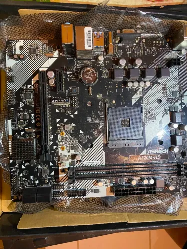 Placa mãe as rock a320m hd, am4