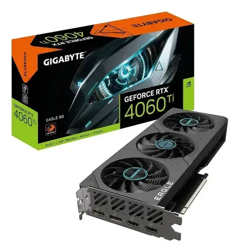 Placa de Vídeo RTX 4060 Ti Eagle Gigabyte GeForce