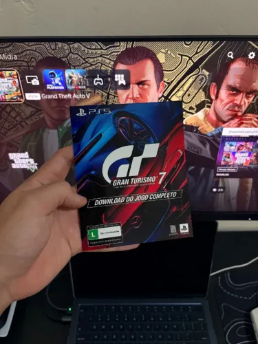 Gran Turismo 7 PS5 Mídia Digital Pronto pra Resgatar