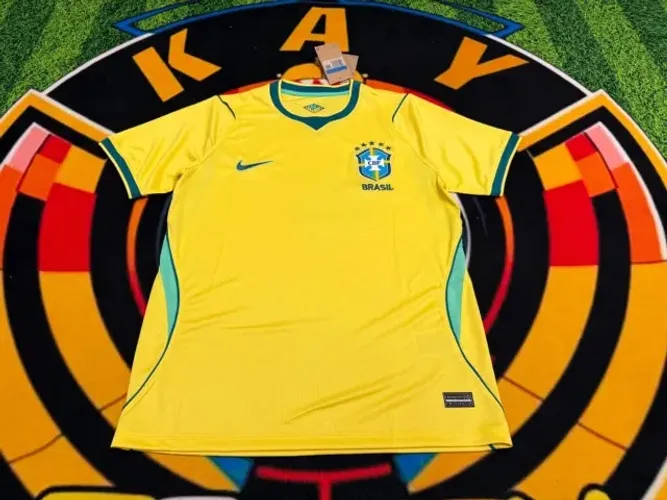 Camisa seleção brasileira 2026 amarela