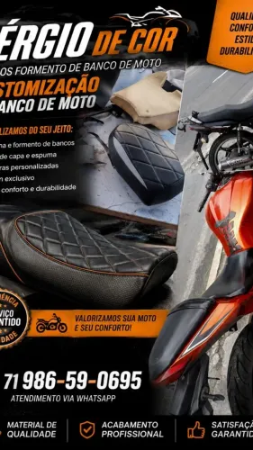 Reforma de banco de moto