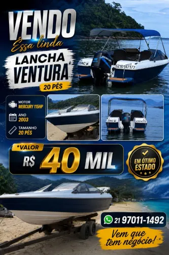 VENDO LANCHA