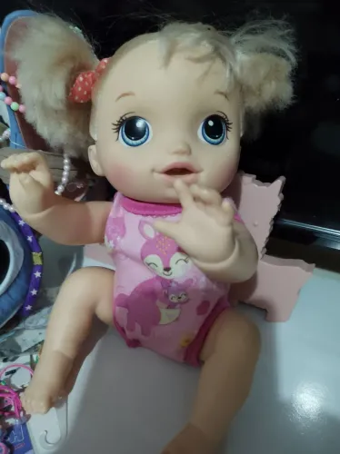Baby alive que engatinha