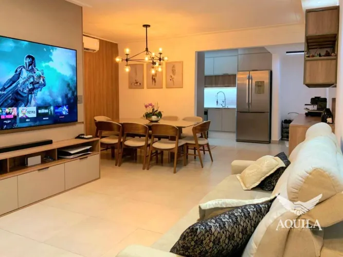 APARTAMENTO NO VANCOUVER HOMES - PARQUE CAMPOLIM - PLANTA COM 103 m² - ANDAR ALTO - 03 DOR
