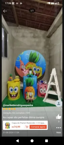 Decoração de festa completa