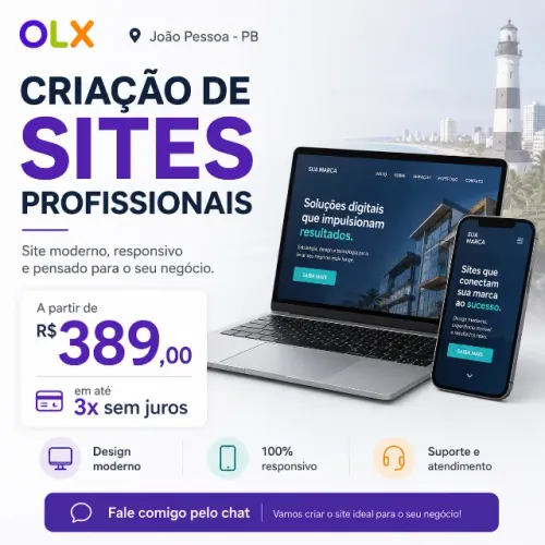 Criação de Sites / Landing Pages / E-commerce