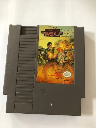 CARTUCHO OPERATION WOLF NINTENDO ORIGINAL