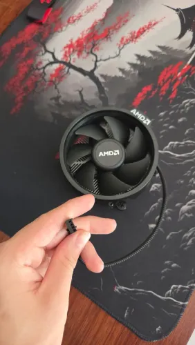 Cooler Box AMD Wraith Stealth Original + Pasta Térmica Husky