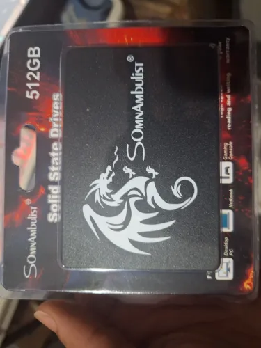 SSD Sata 512gb novo