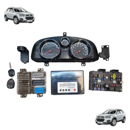 Kit Code Central Módulo Injeção Captiva 3.6 V6 Fwd 2008 A 10