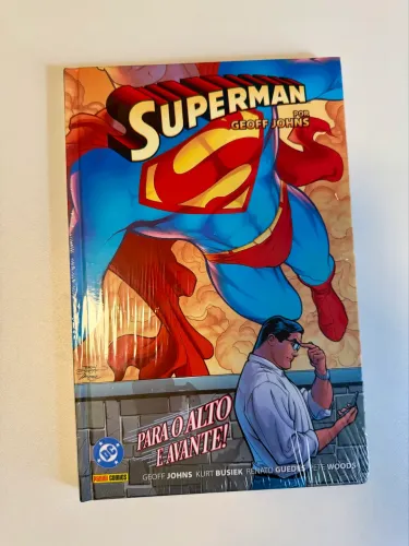 HQ Superman Por Geoff Johns - Para o Alto e Avante