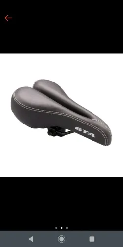 Selim de bicicleta GTA vasado 