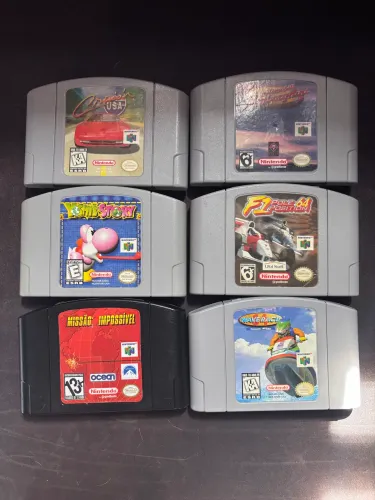 Combo de fitas N64