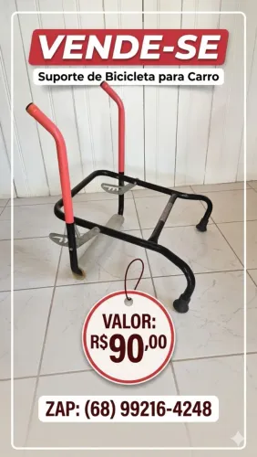 Porta bicicleta automotivo