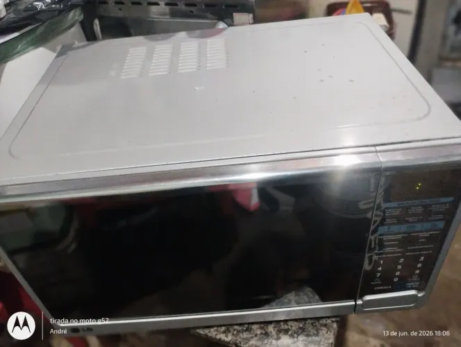 Microondas LG 30l 127v espelhado