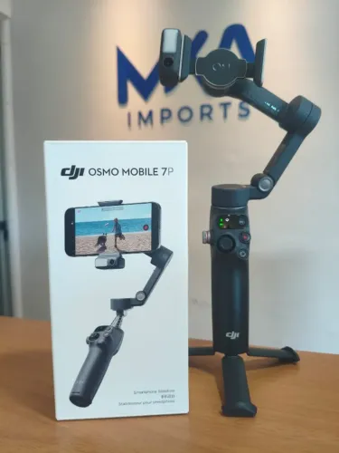 Estabilizador de Imagem Dji Osmo Mobile 7P para Celular e Câmeras 