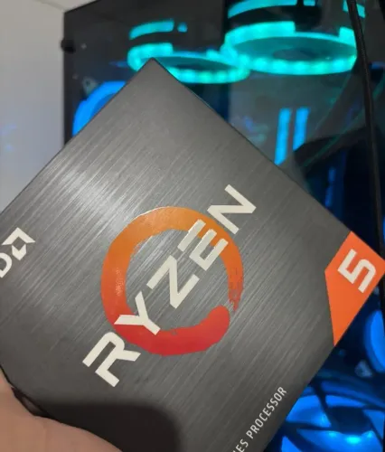 Vendo Processador Ryzen 5 5600 com NF + Cooler Original