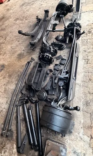 Kit completo para quarto eixo direcional/ bitruck para qualquer Volkswagen Constelation