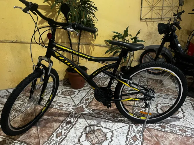 Bicicleta Aro 26 Caloi Andes Preto