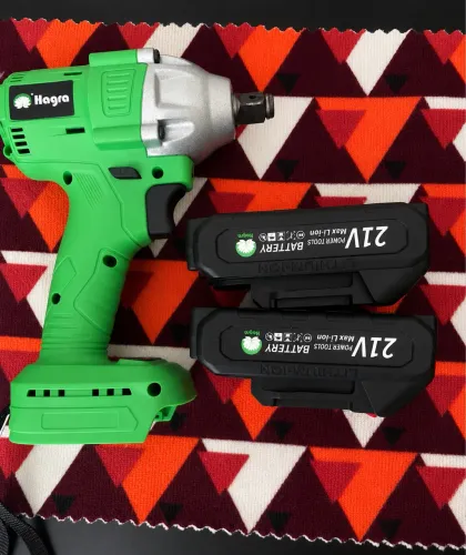 Furadeira de Impacto Hagra 21V com 2 Baterias