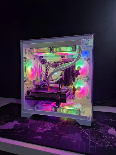 Cpu gamer ryzen 5 5500 RX 6600 com garantia