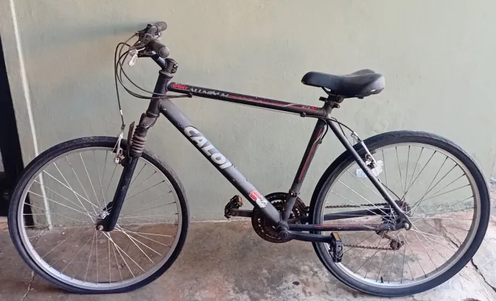 Bicicleta Caloi Aluminum Aro 26 - 21v (Para Reforma / Manutenção) + Opcional