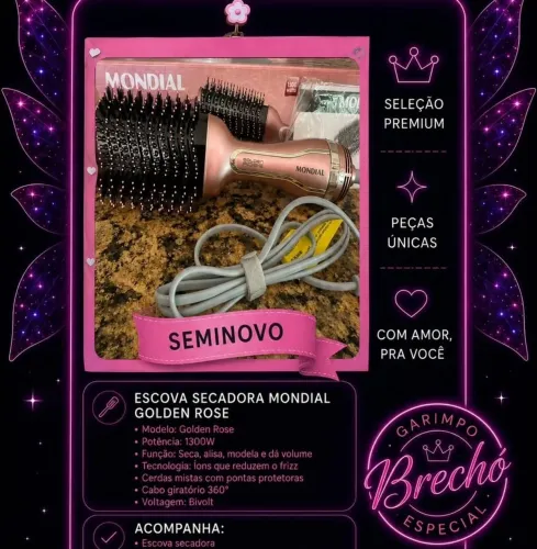 Escova secadora