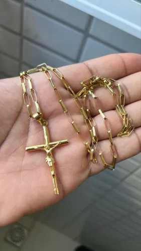 Cordão de ouro 18k - 70 cm 