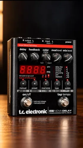 Pedal Delay Tc Eletronics Nova Delay