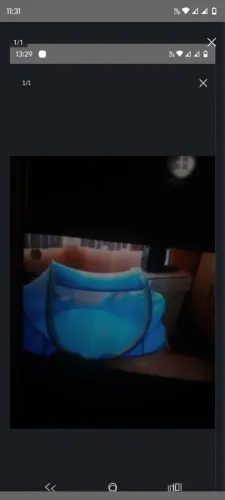 Vendo Berço portátil azul.