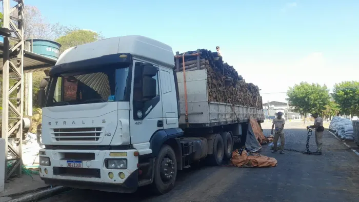 Iveco 420 6x2 mais carreta LS 3 eixos